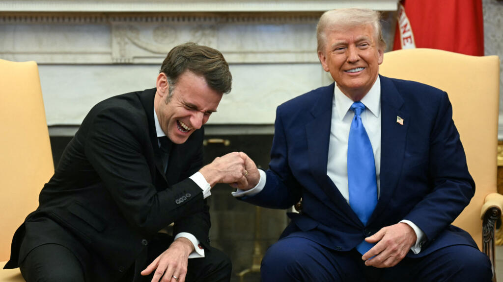 No momento, você está visualizando Macron e Trump reacendendo seu ‘bromance’ em meio a tensões estratégicas sobre a Ucrânia