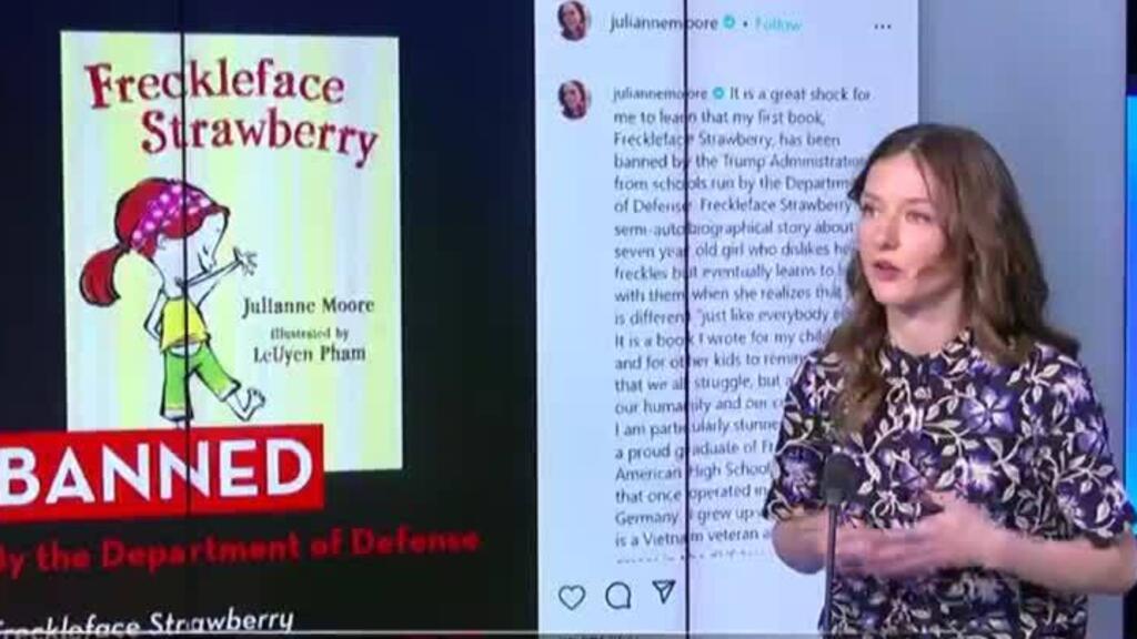 No momento, você está visualizando O livro de Julianne Moore banido nos EUA após a ordem executiva do presidente Trump