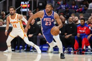 Leia mais sobre o artigo Sixers Guarda Eric Gordon para passar por uma cirurgia de pulso