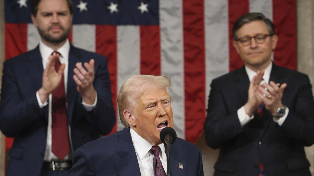 No momento, você está visualizando ‘Nunca vi um discurso como este’: Trump desperta a base em discurso partidário ao Congresso