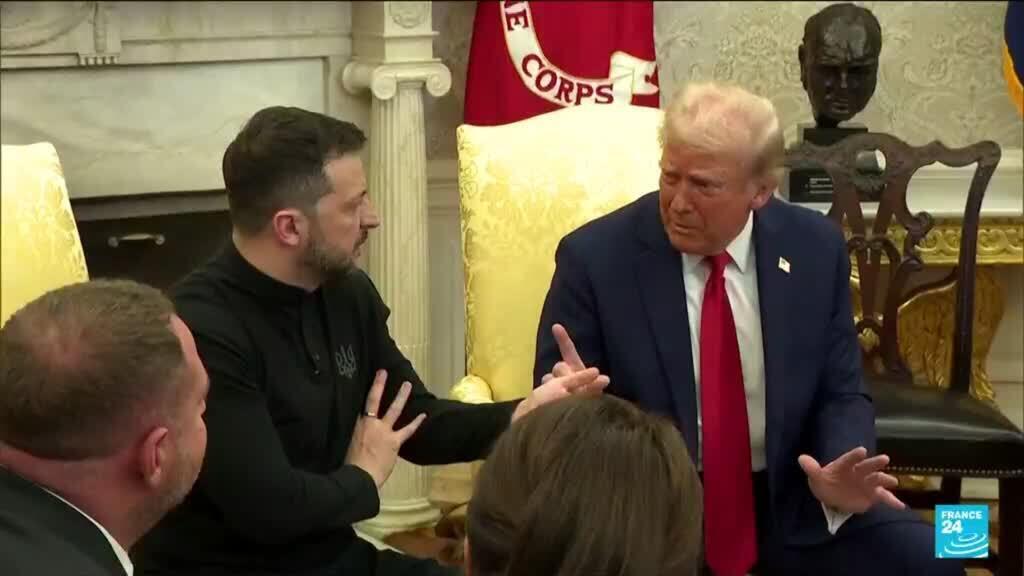 No momento, você está visualizando Fila entre Trump e Zelensky entra em erupção na Casa Branca