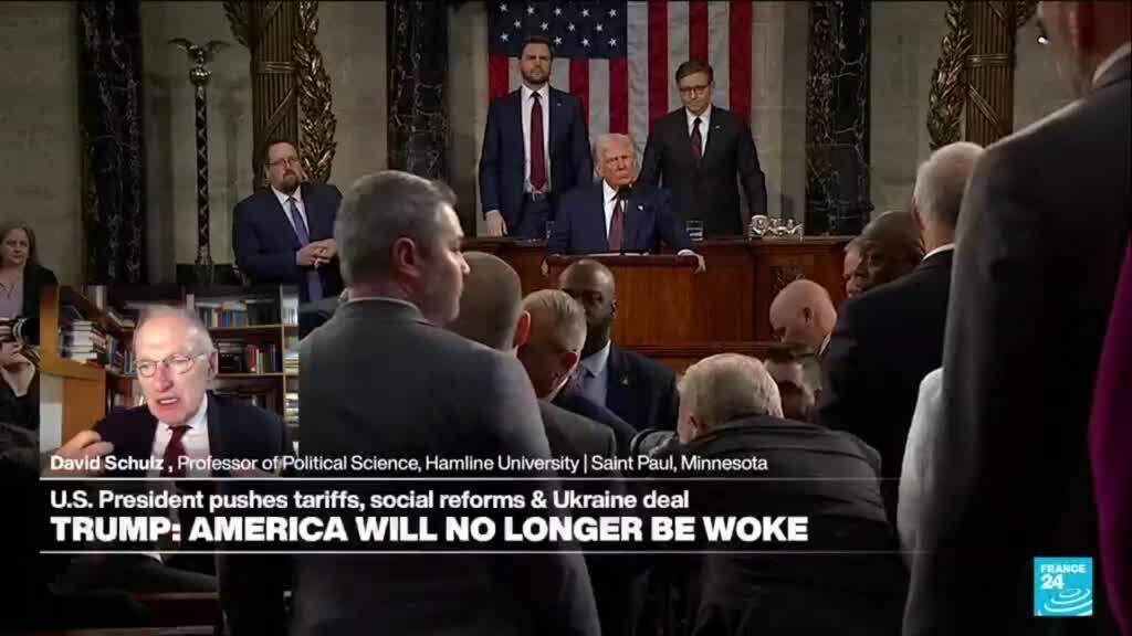 No momento, você está visualizando Discurso de Trump ao Congresso: ‘Evento feito para a TV que atraiu a base e jogou nas divisões existentes’