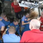 Os astronautas finalmente voltam para casa após inesperados nove meses de estadia