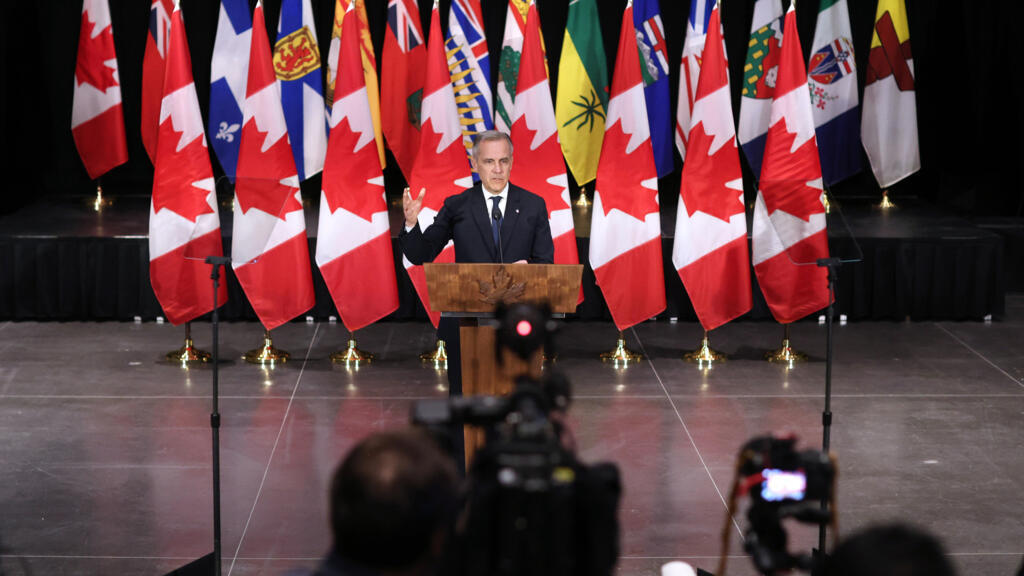 No momento, você está visualizando O primeiro -ministro canadense, Mark Carney, liga para as eleições instantâneas em meio a ameaças de Trump