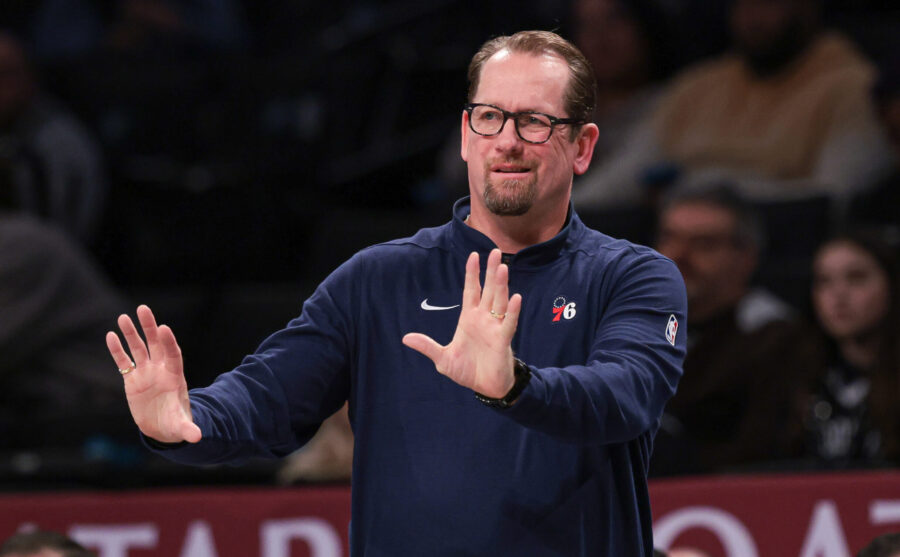 No momento, você está visualizando Nick Nurse reflete sobre a temporada difícil depois que Sixers eliminou oficialmente