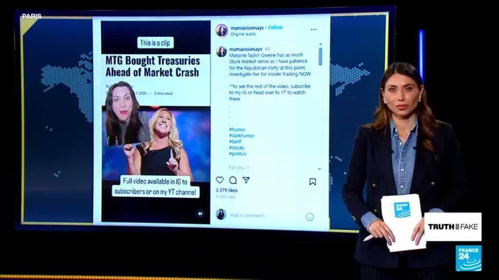 No momento, você está visualizando O lealista do MAGA Marjorie Taylor Greene lucrou com os anúncios tarifários de Trump?